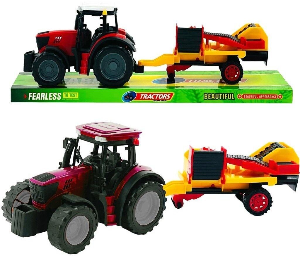 Traktor z maszyną rolniczą