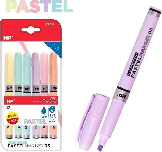 Zakreślacz fluorescencyjny pastelowe Macaron