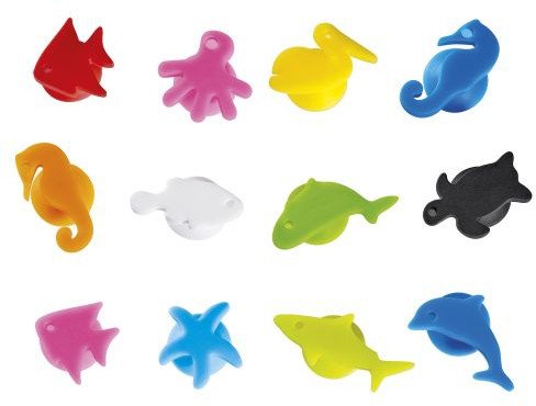 Znaczniki do kieliszków, 12 szt. / Cilio