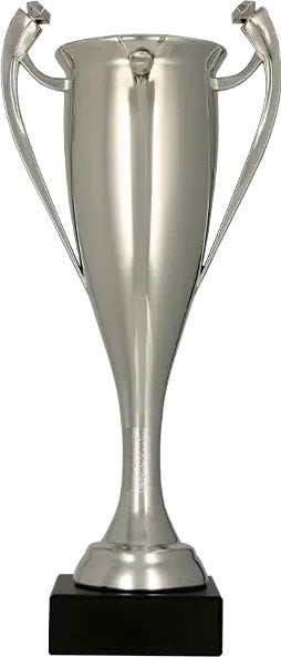 Victoria Sport Puchar plastikowy srebrny T-M