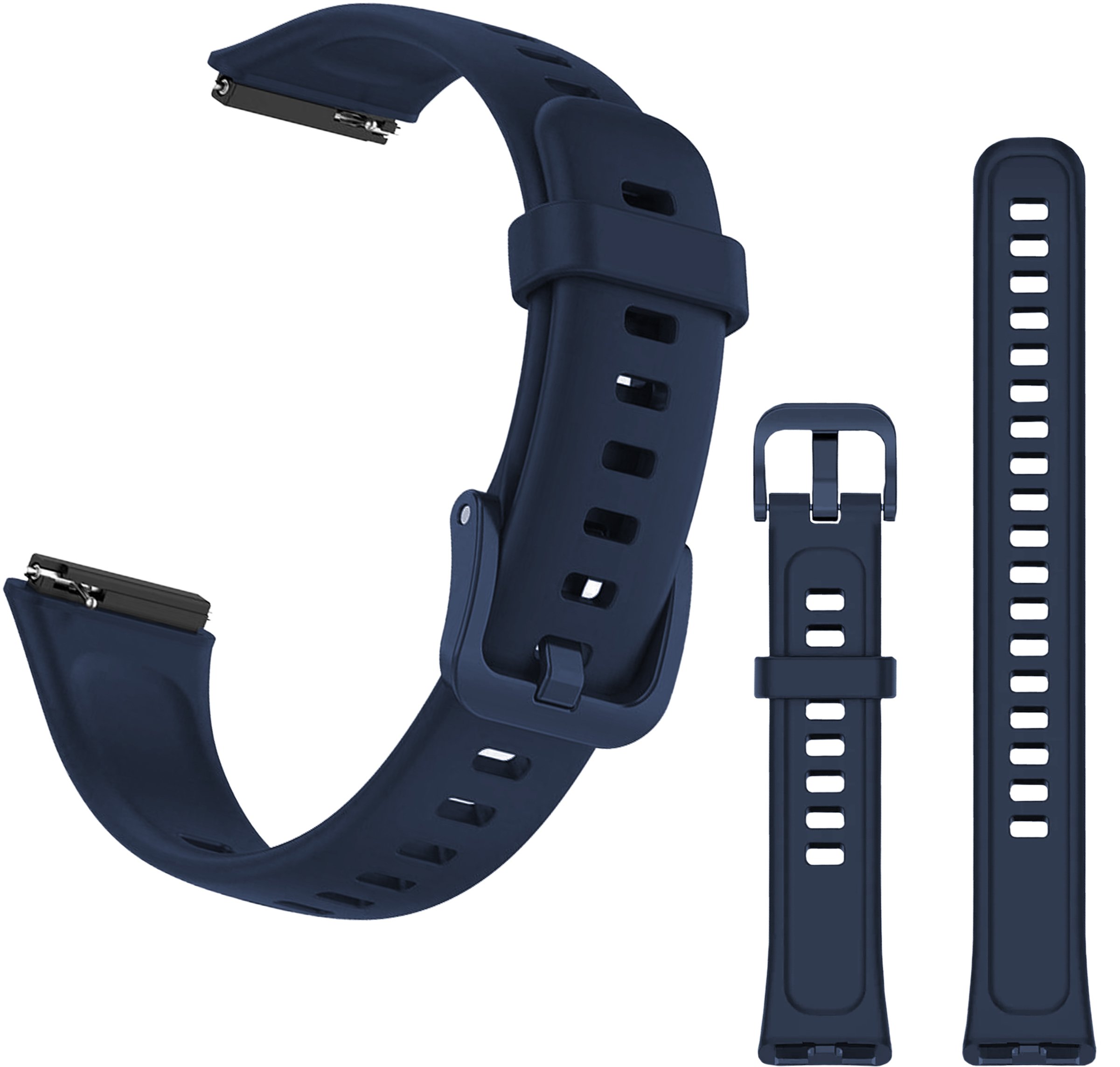 ChronSmarta Pasek Classic Silicone do smartbanda Huawei Band 7 (granatowy)
