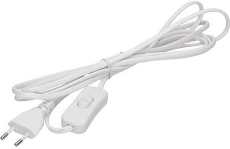 Orno Przewód przyłączeniowy z wyłącznikiem b/u Euro 3m biały (OR-AE-1394/W)