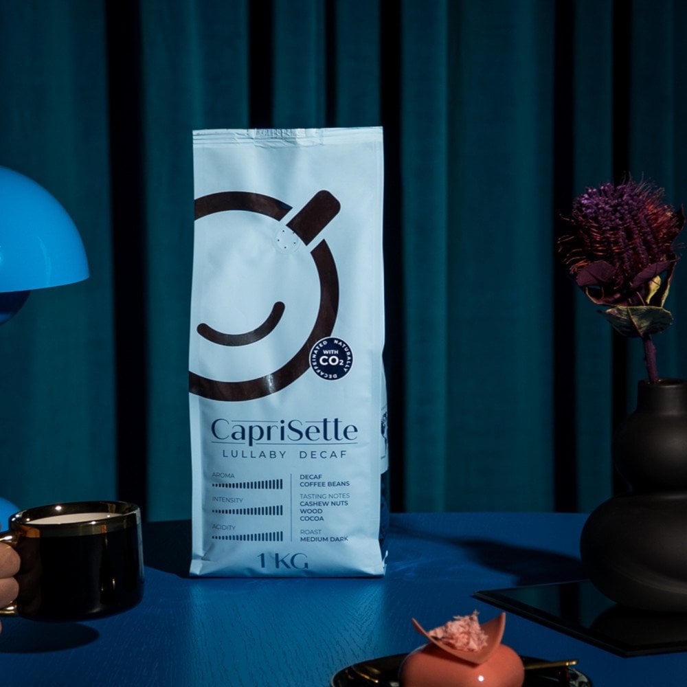 Decaf coffee beans Caprisette Lullaby Decaf, 1 kg