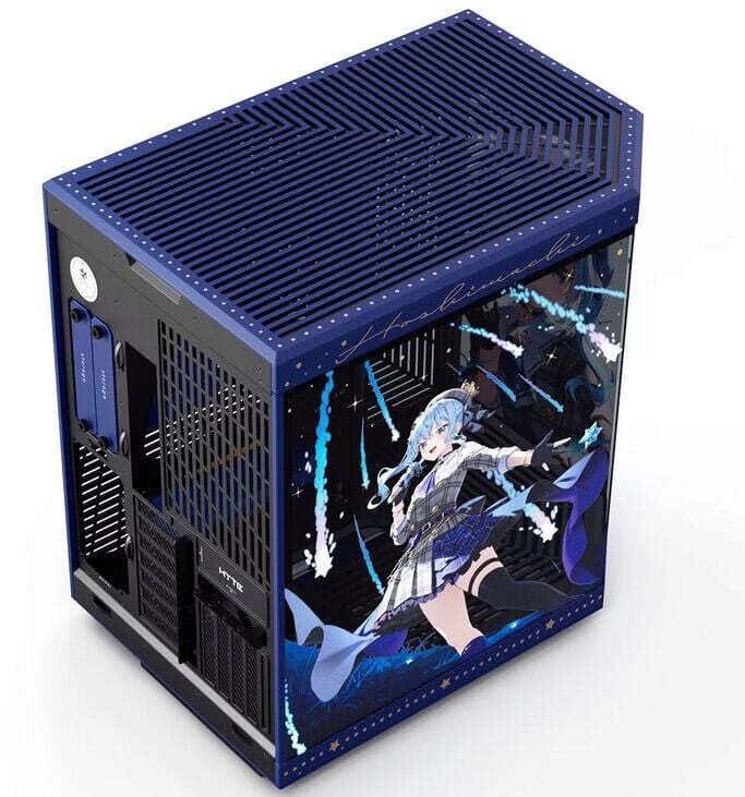 Obudowa Hyte HYTE Y70 Suisei Edition obudowa komputerowa Midi-Tower E-ATX Tempered Glass - niebieski