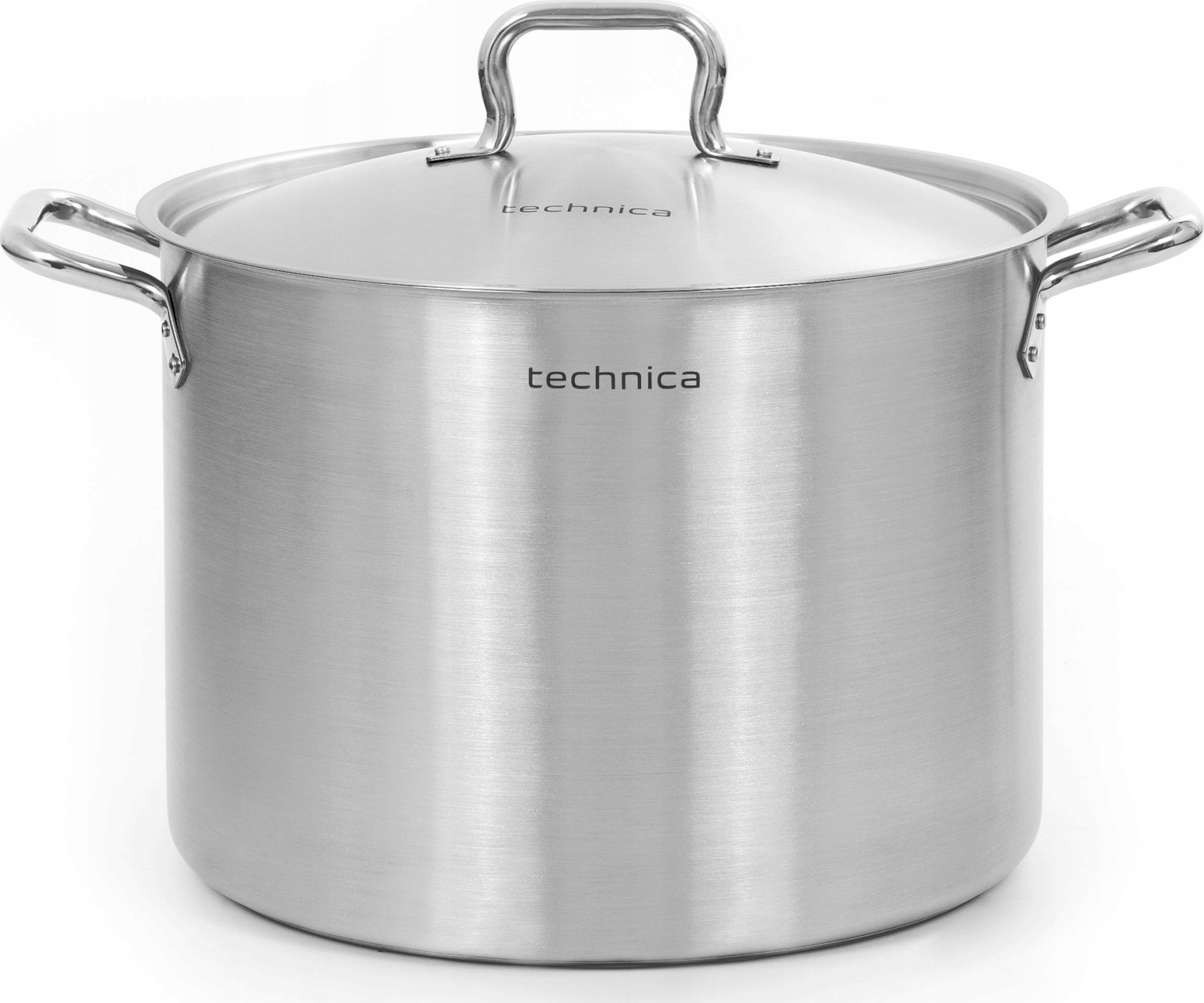 Technica Garnek wysoki 15,4 l o średnicy 280 mm z pokrywką ze stali nierdzewnej | TECHNICA, Gold Line