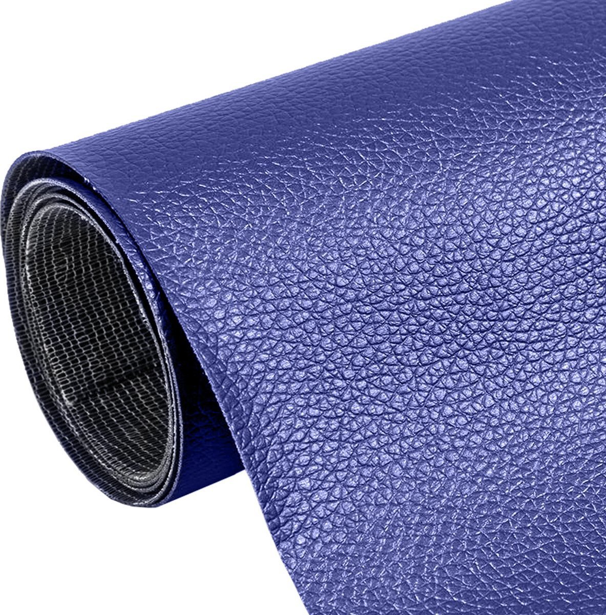 Heckermann Samoprzylepna łata skórzana 50x137cm Ciemnoniebieska