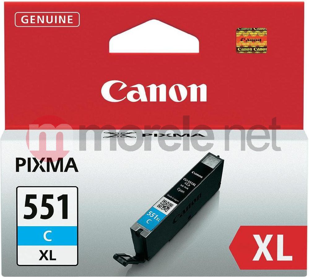 Tusz Canon tusz CLI-551XL / 6444B001 (cyan)