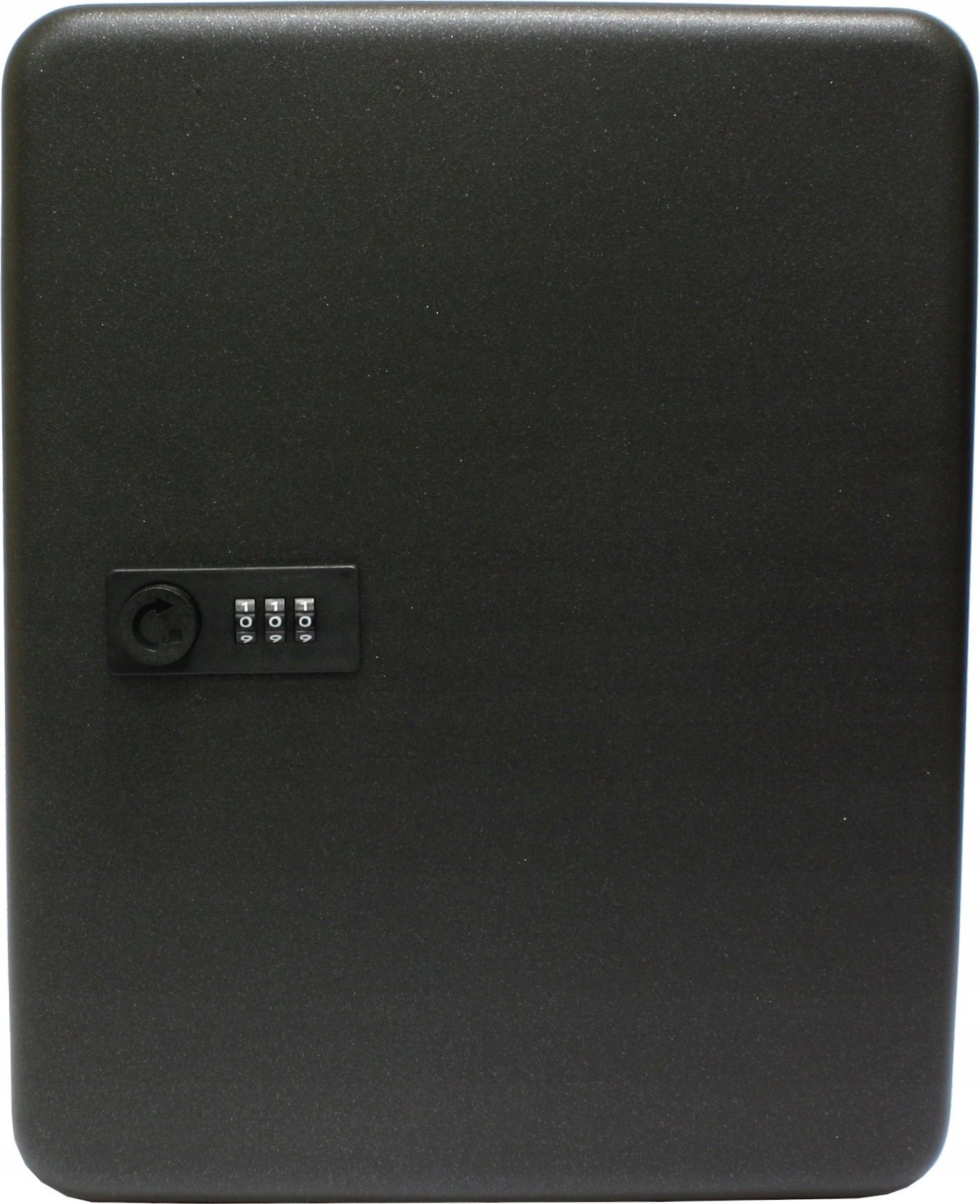 Metalplus Szafka wisząca na 45 kluczy czarna z zamkiem szyfrowym