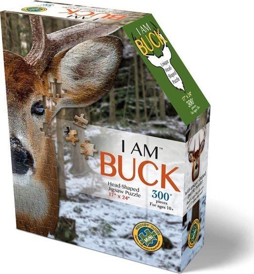 MADD CAPP MADD CAPP, Puzzle konturowe I AM - Jeleń 300 elem.