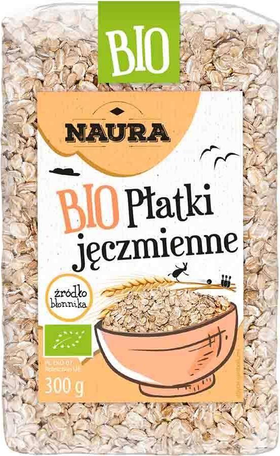 Naura Płatki jęczmienne BIO 300 g