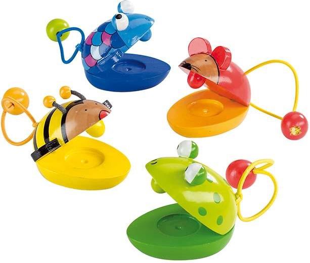 Goki Kolorowe kastaniety zwierzątka - 212709