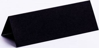 Carioca Kartka na stół 10x7cm czarny teksturowany 10stk.