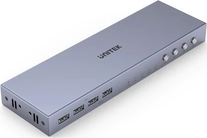 Przełącznik Unitek 4K HDMI 2.0 4-in 1-out +USB (V306A)