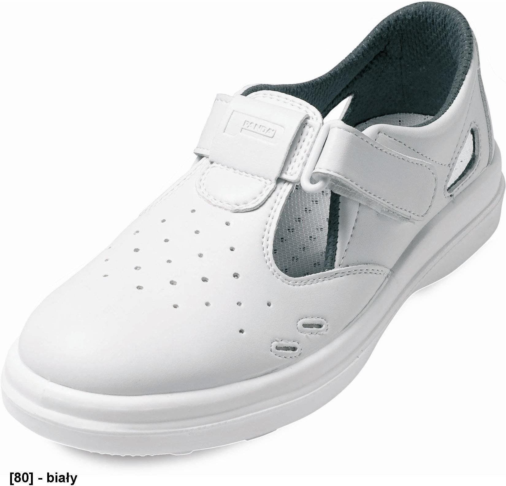 PANDA SANITARY LYBRA O1 SRC - sandały ochronne z mikrofibry bez podnoska 41