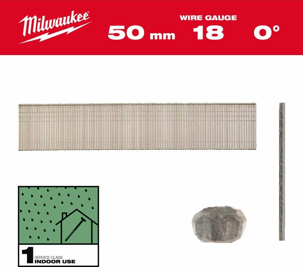 Milwaukee MILWAUKEE PINS 18G/50mm/5000 pcs. - M18FN18GS