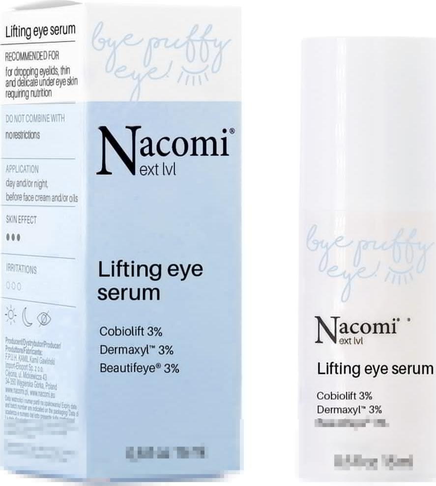Nacomi Next Level liftingujące serum pod oczy 15ml