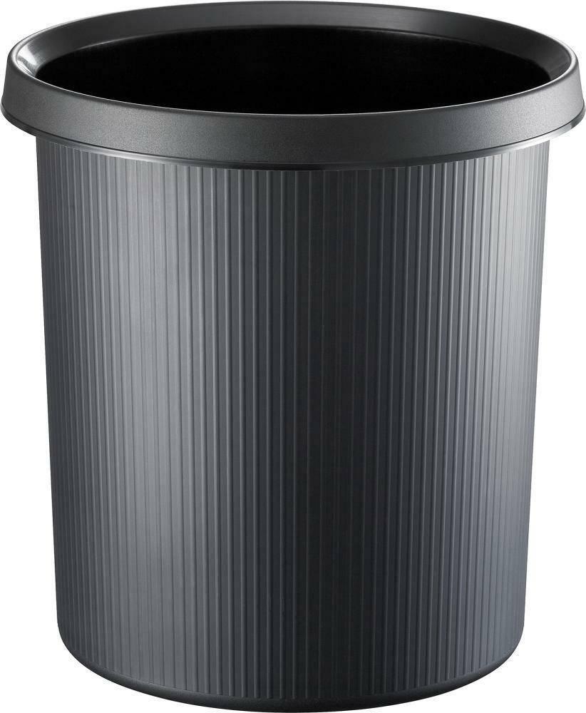 Kosz na śmieci HELIT czarny