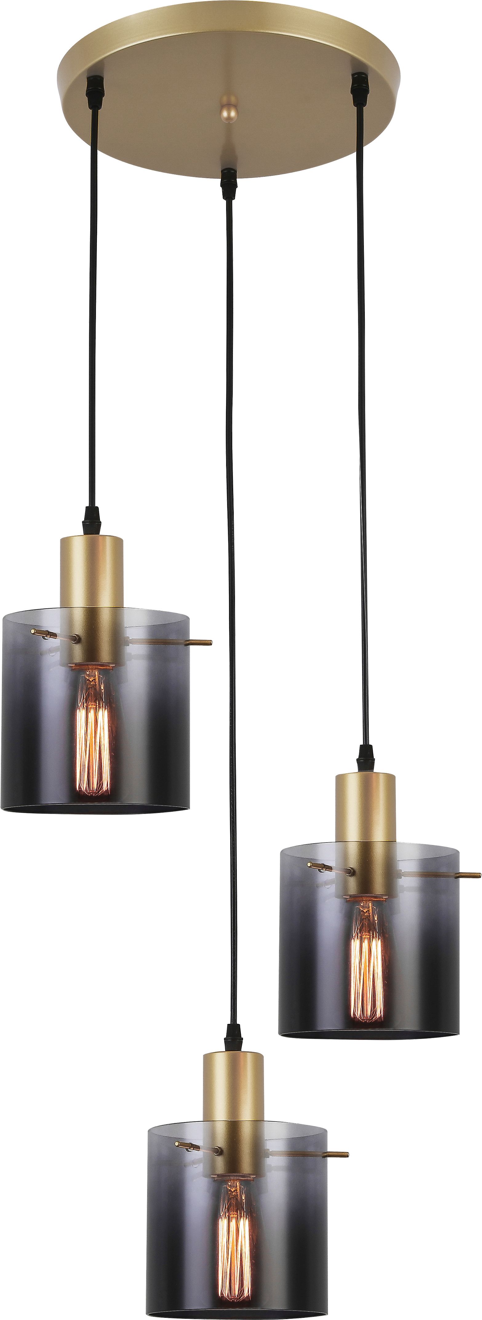 Lampa wisząca Rabalux Nowoczesna lampa sufitowa dymiona Rabalux Donati 5223