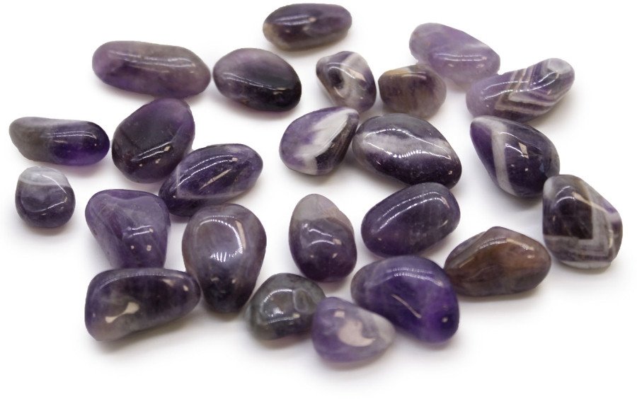 Kamień Afrykański Mały - Ametyst | 24 sztuki