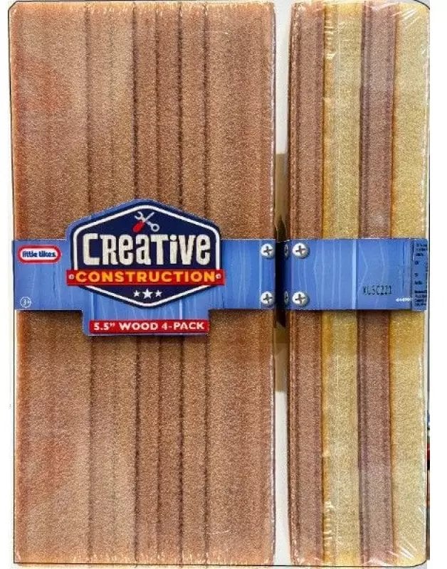 LITTLE TIKES CreativeConstr.Wood 4pak 644900