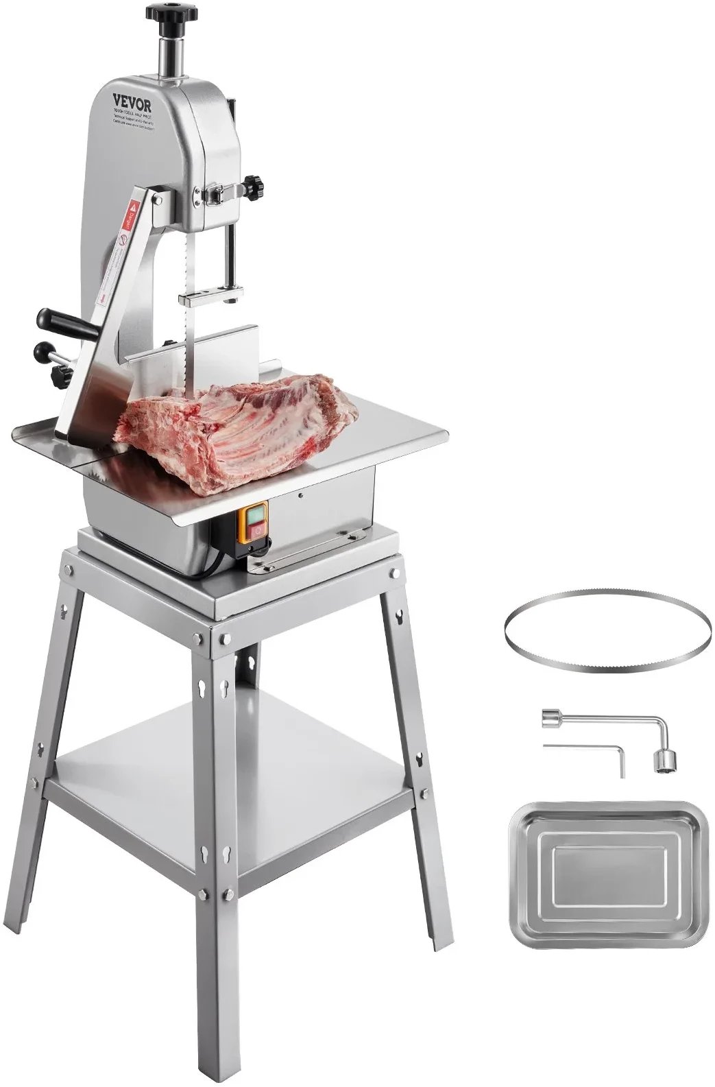 Piła taśmowa do mięsa 850W stal nierdzewna do kości gastronomia