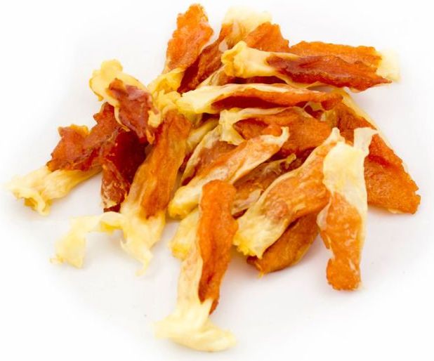 ALDA Uszy królicze zawinięte mięsem z kaczki 500g