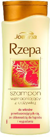 Joanna Rzepa Szampon wzmacniający z odżywką do włosów przetłuszczających się 400 ml