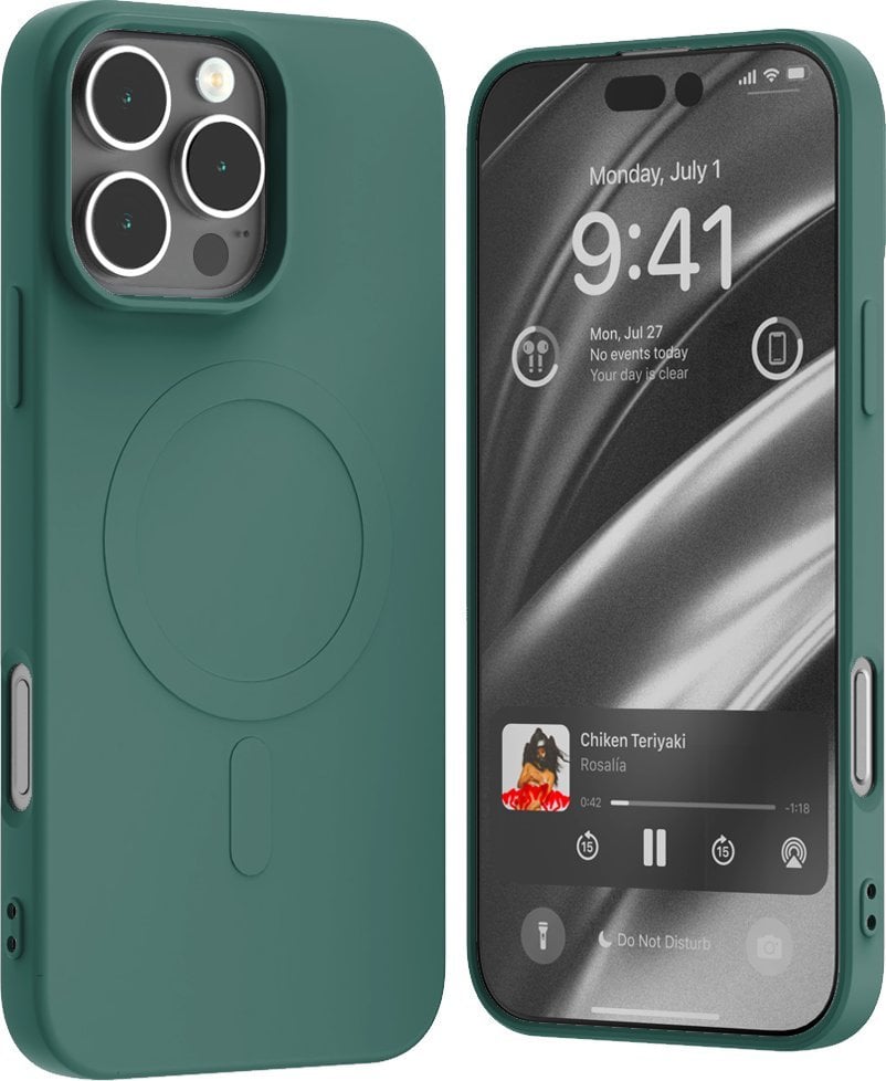 Mercury Mercury MagSafe Semi-Silicone iPhone 16 Pro Max 6,9" zielony /green