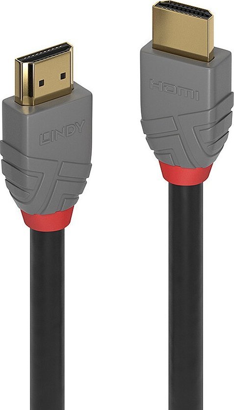 Kabel Lindy HDMI - HDMI 2m szary (36953)