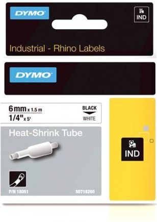 Dymo etykieta rurka termokuczliwa (S0718260/18051)