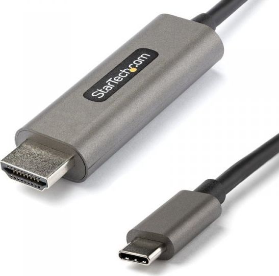 Kabel USB StarTech USB-C - HDMI 3 m Czarno-szary (CDP2HDMM3MH)