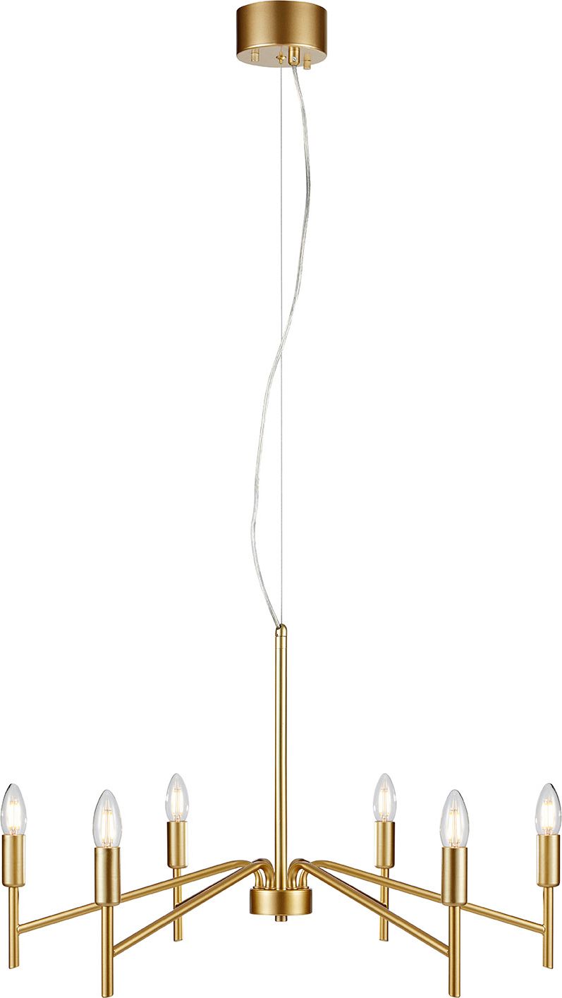 Lampa wisząca Markslojd Nowoczesna lampa sufitowa LED Ready do sypialni Markslojd MONARCH 108210