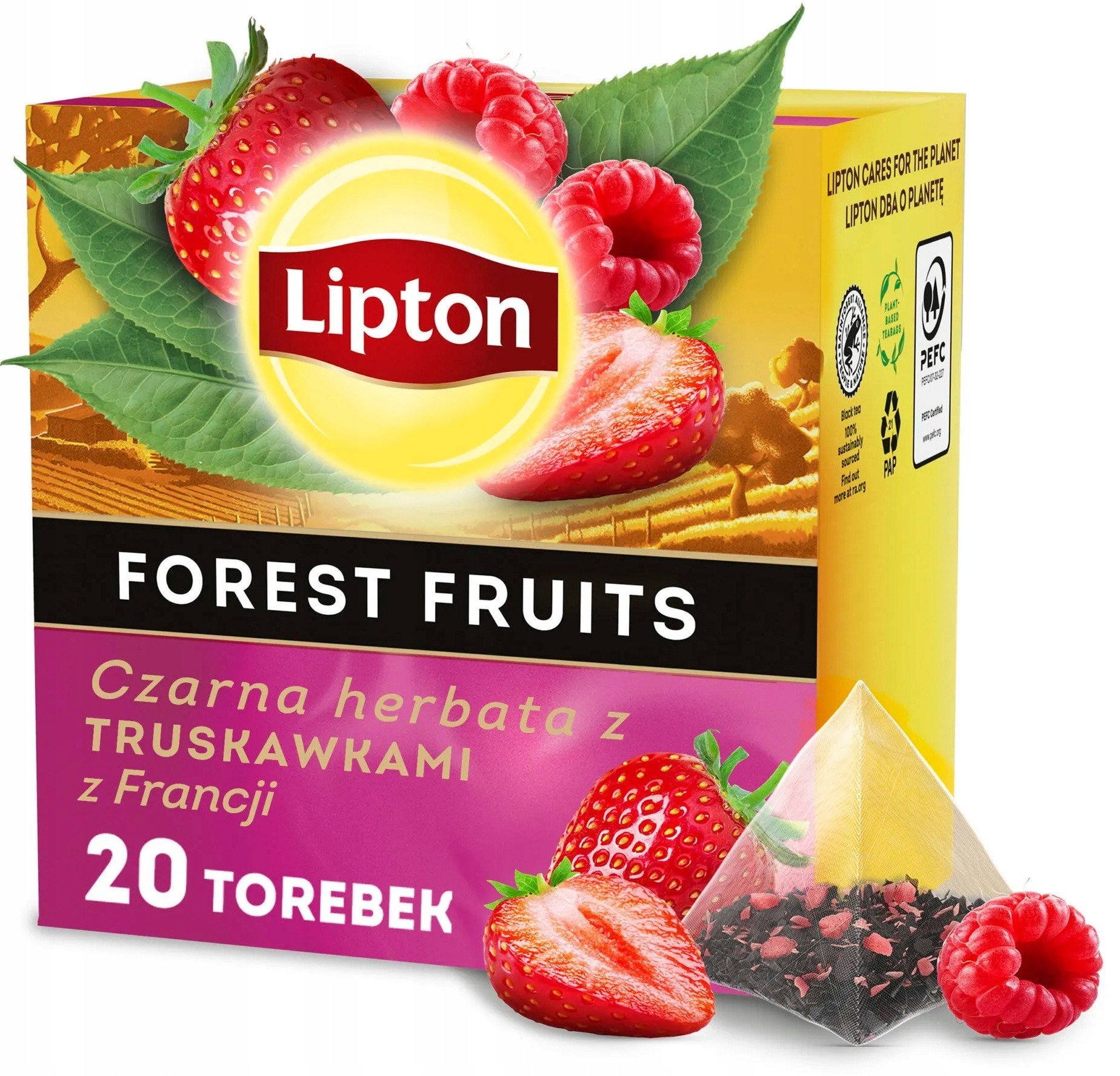 Lipton Herbata owocowa Forest Fruit 20 torebek