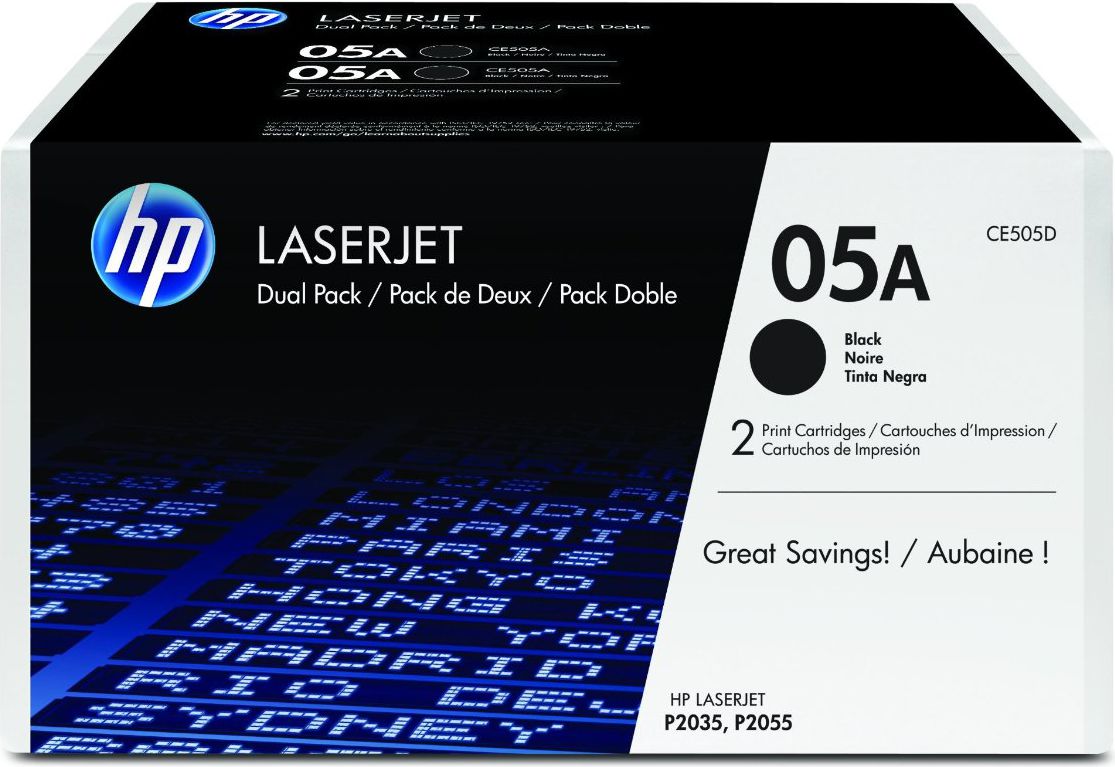 Toner HP 05A Black Oryginał (CE505D)