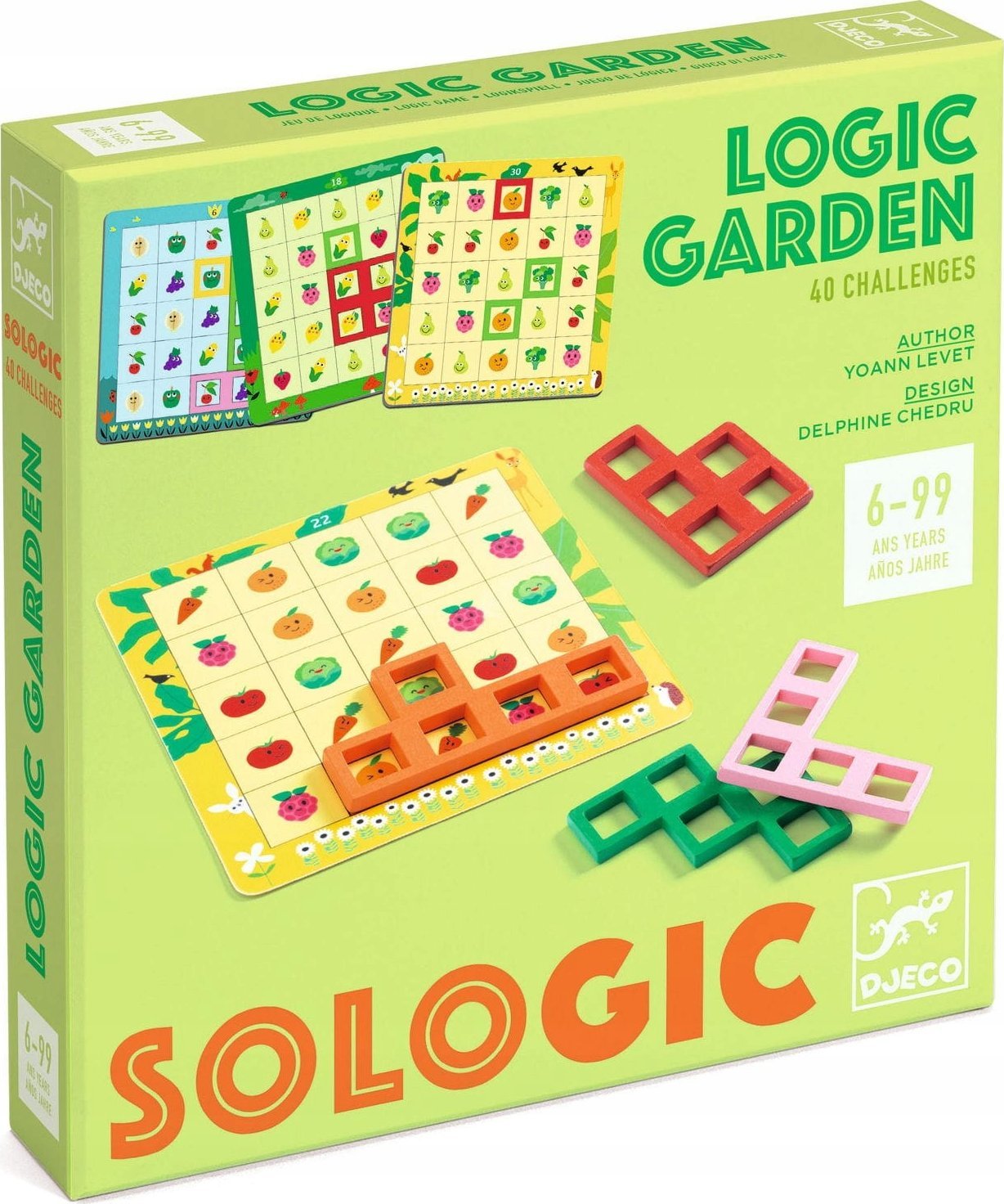 Djeco Djeco Žaidimas - Loginis žaidimas – Loginis sodas