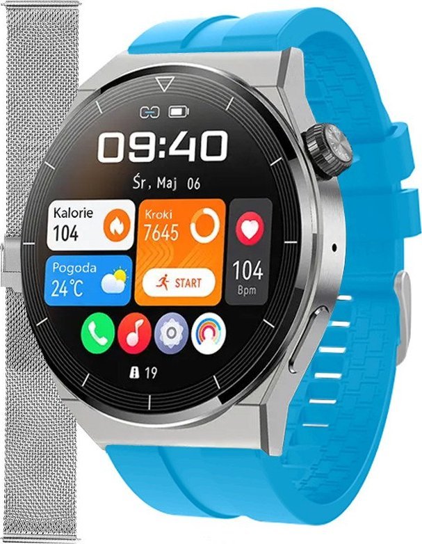 Smartwatch Enter SAT.111.537.1411-SET Niebieski