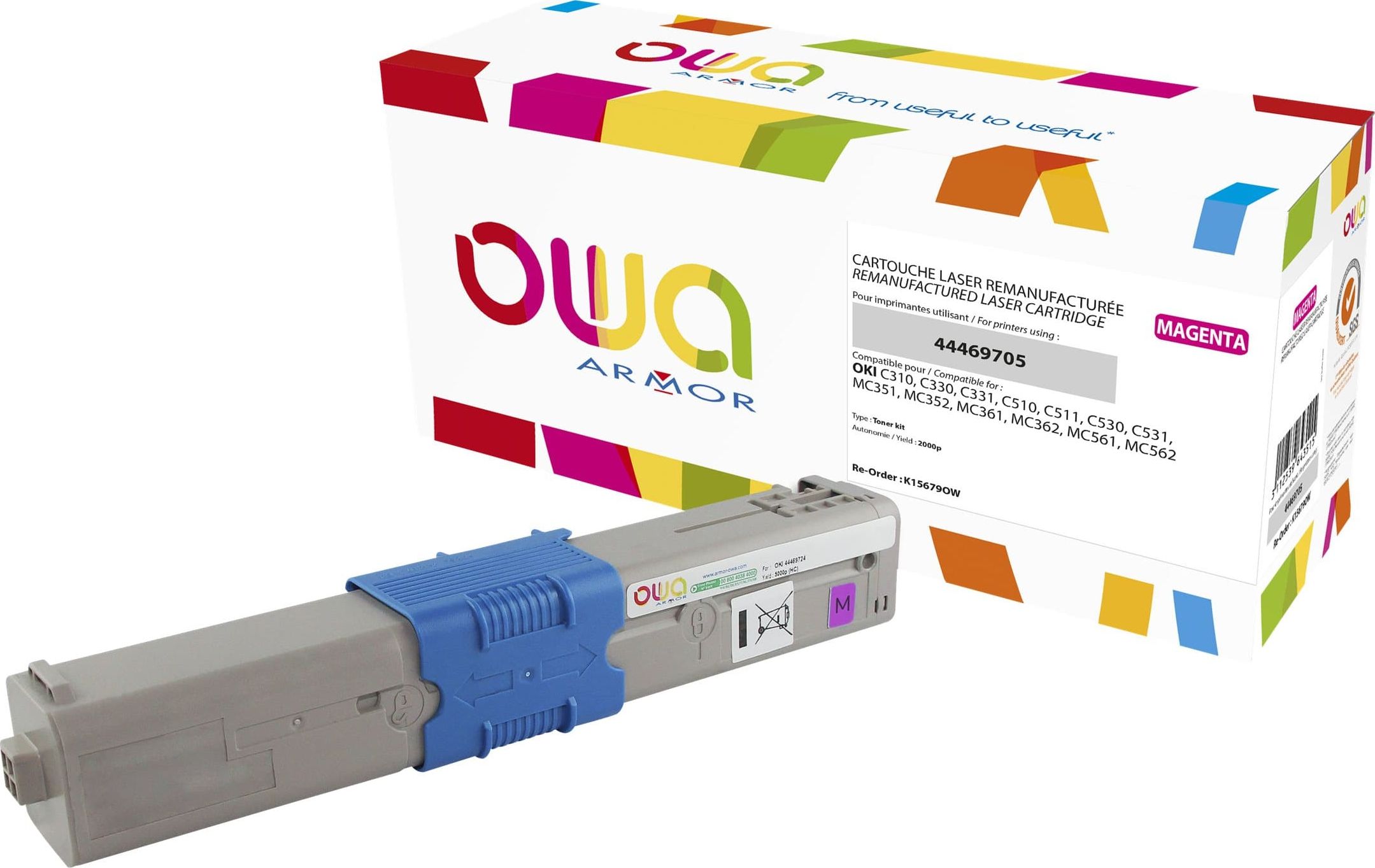 Toner OWA Armor Magenta Zamiennik C310 (K15679OW)