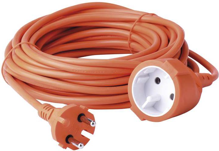 Emos Przedłużacz ogrodowy bez uziemienia 10m pomarańczowy (P01310)