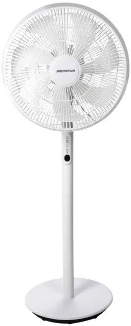 7-łopatkowy wentylator stojący z pilotem