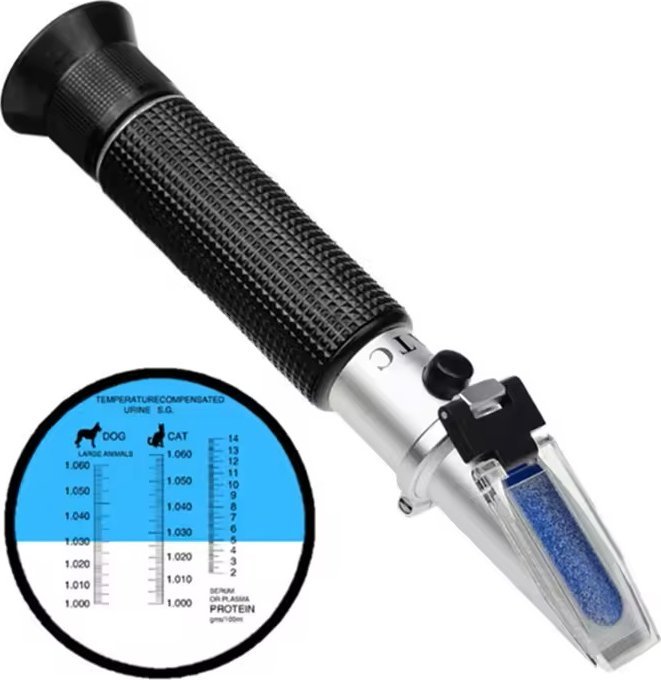 Tradelectra Refraktometr weterynaryjny do moczu kota psa MISKAS-WE