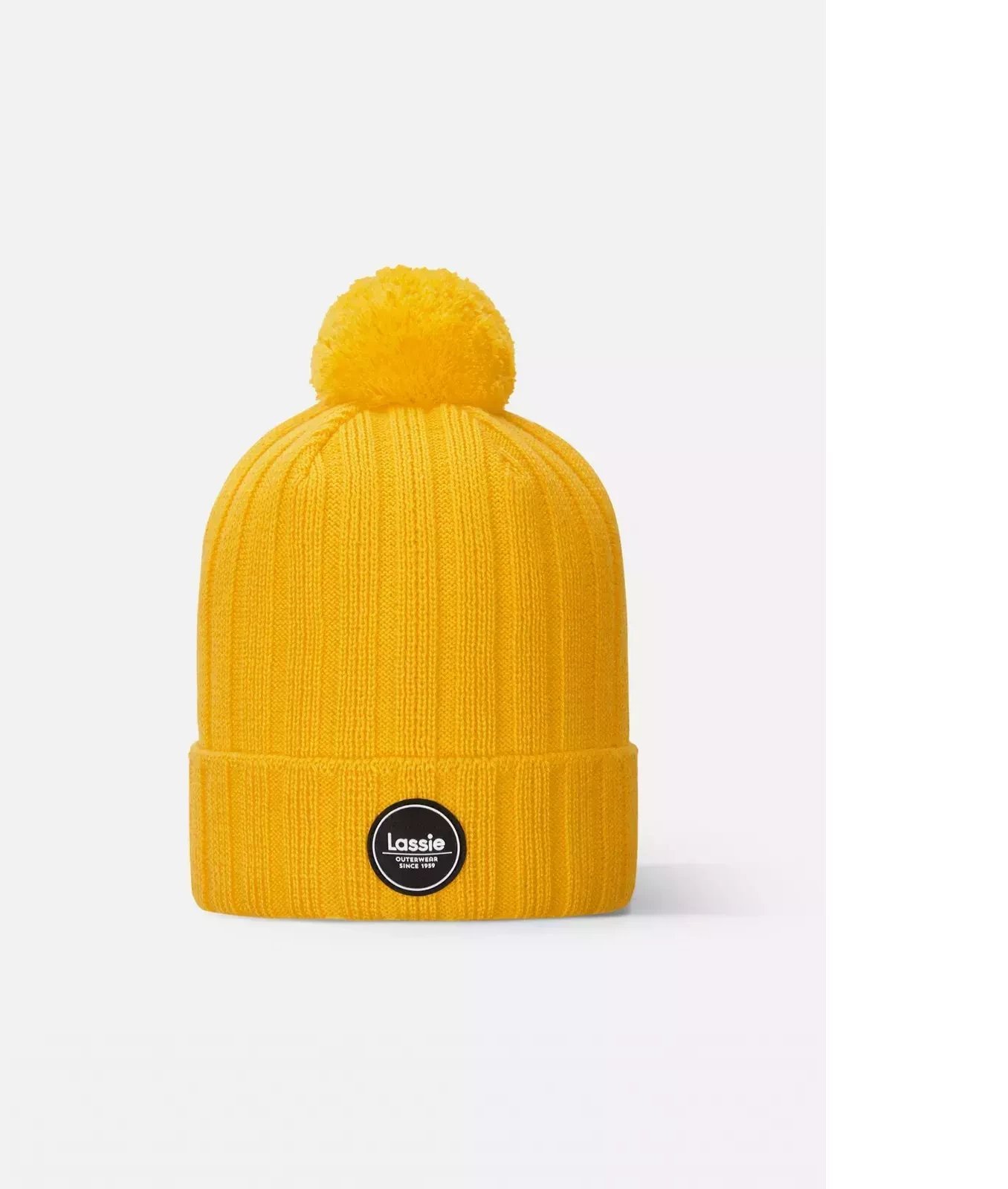 Lassie by Reima LASSIE beanie HAYDI, yellow, 54/56 cm, 7300015A-2150