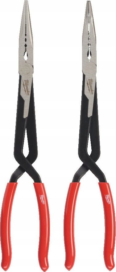 MILWAUKEE EXTENDED PLIERS SET STRAIGHT AND 45deg