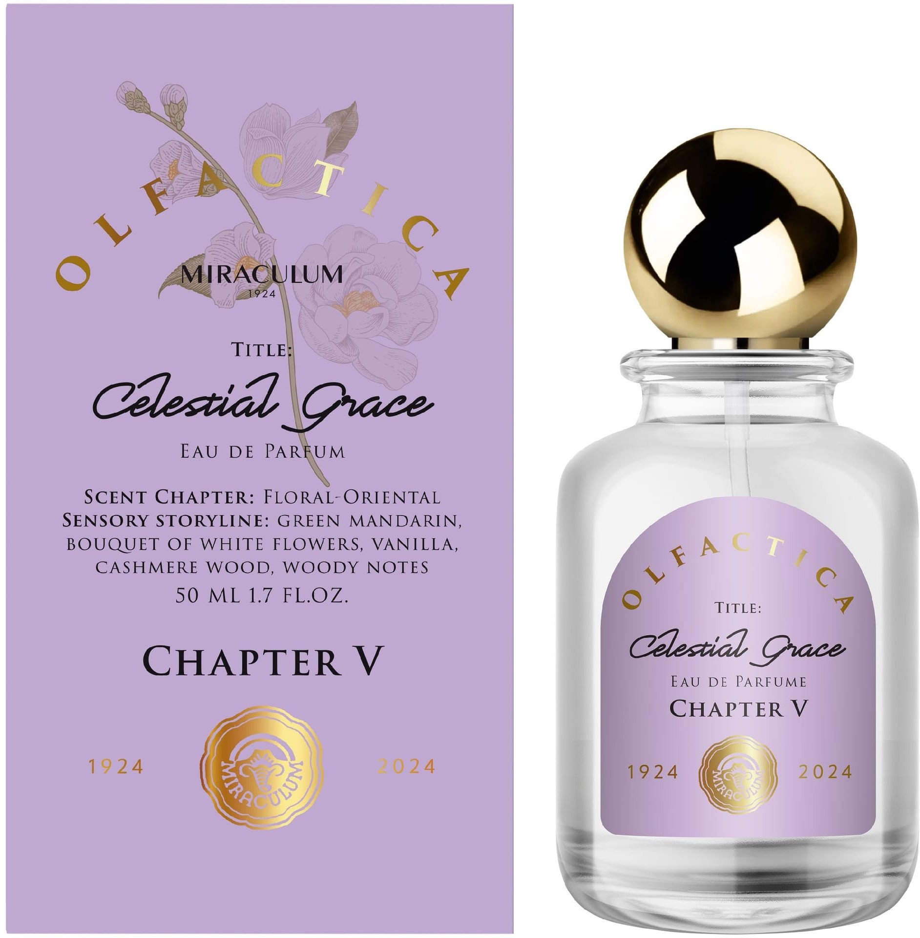 MIRACULUM Olfactica Woda perfumowana dla kobiet Celestial Grace - Chapter V 50 ml