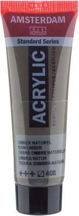 Artequipment Farba akrylowa TALENS AMSTERDAM 120ml 408 RAW UMBER uniw