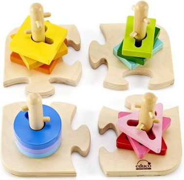 Hape Kreatywna układanka 4 haczyki - 0411