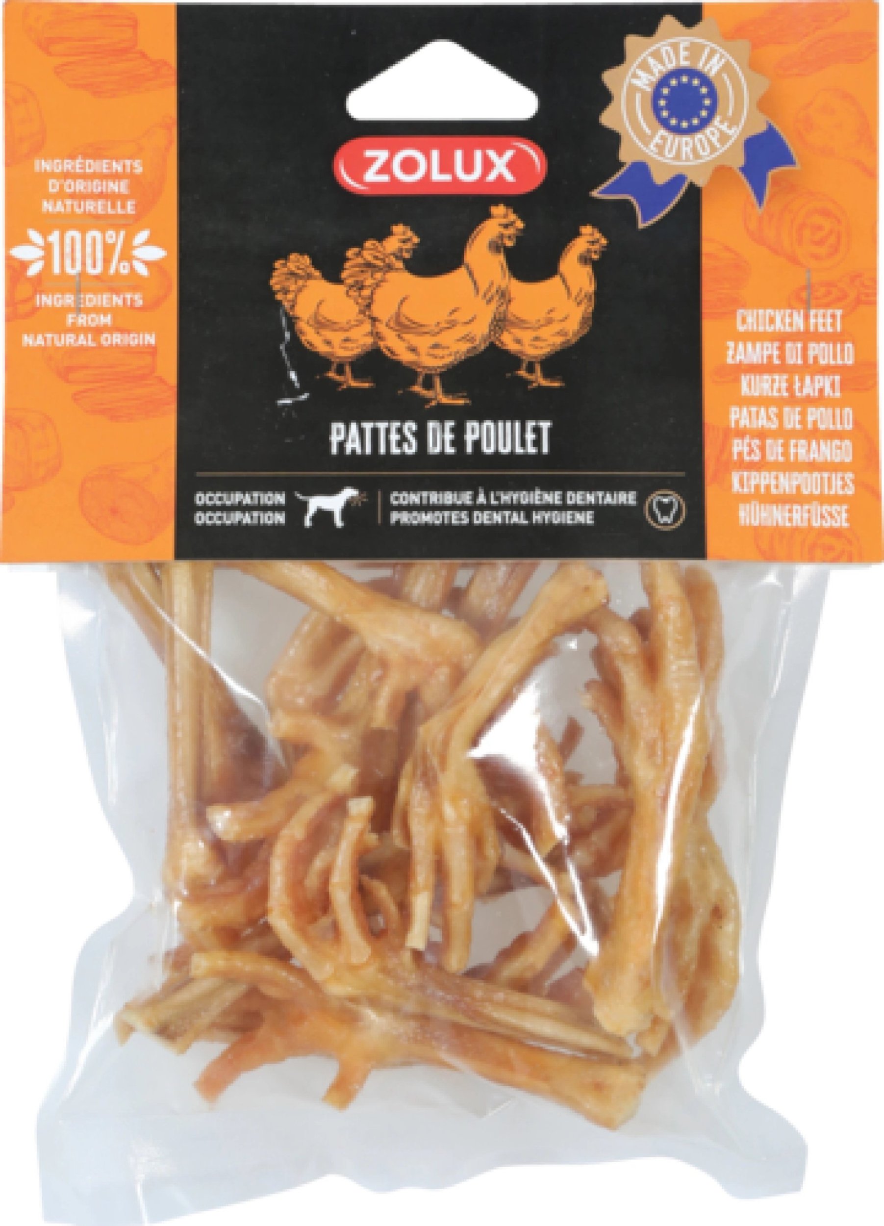 Zolux Kurze łapki 150g