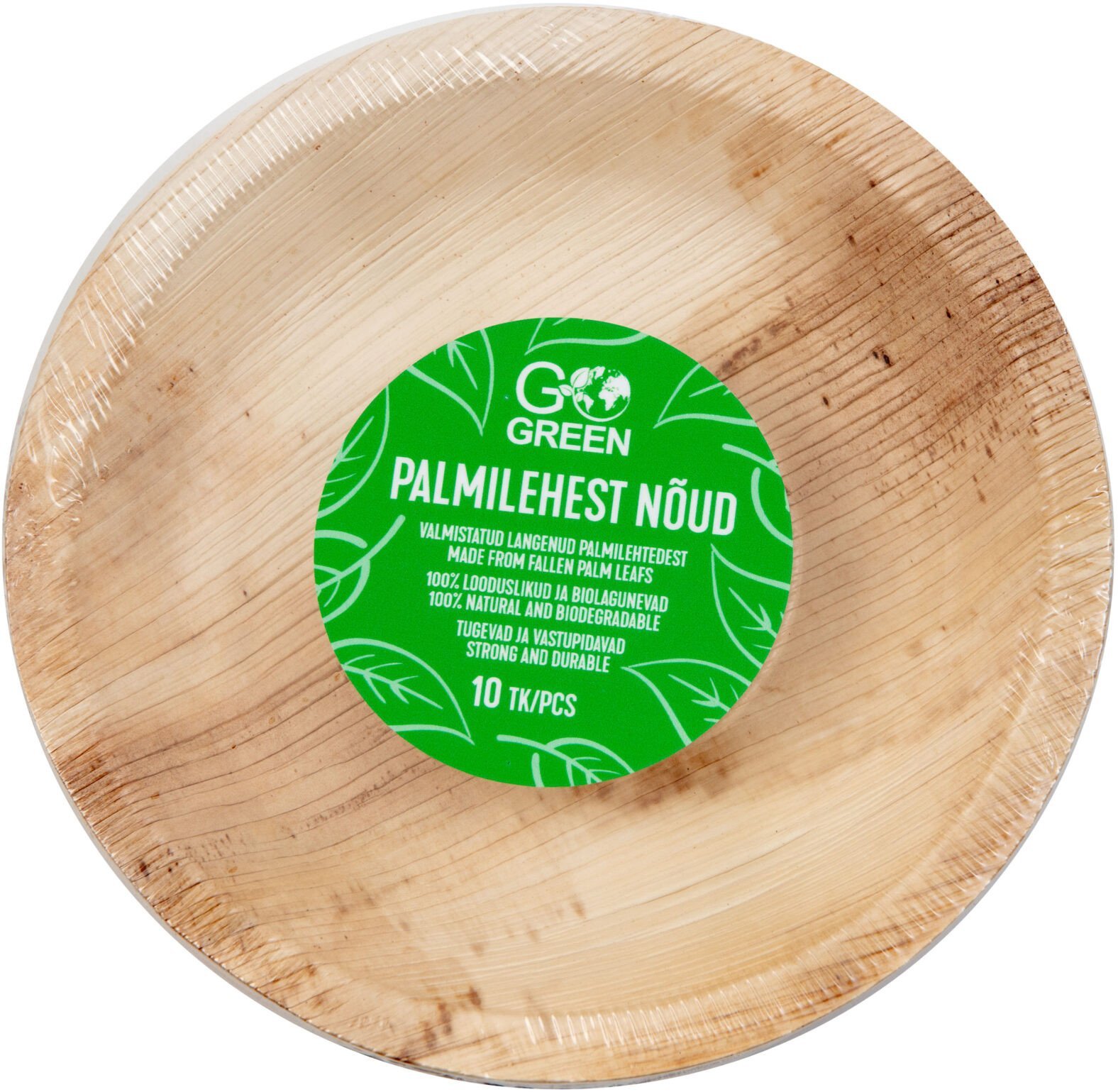 brightsign Palmu talerzyki liściaste O15cm 10 gab. 1900953