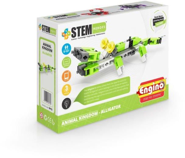 Engino Seria królestwo zwierząt Alligator (264323)