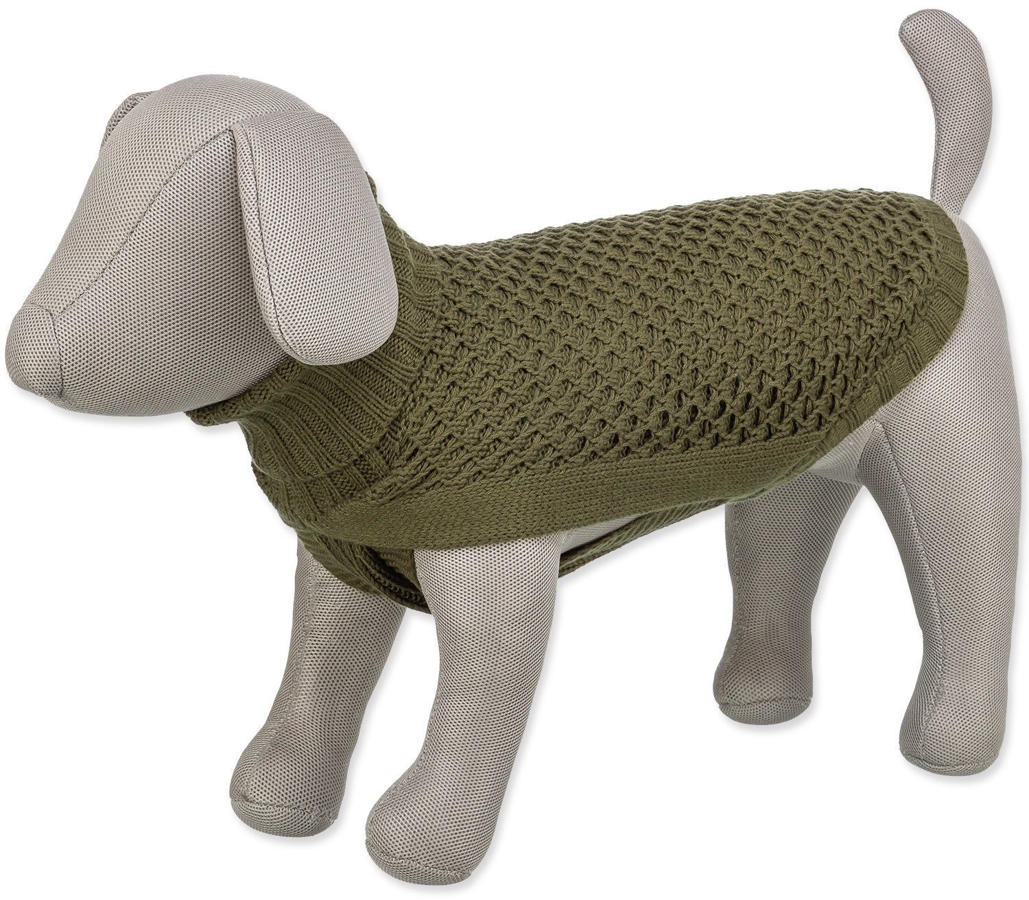 Trixie Norwood pulower dla psa, oliwkowy kolor, M: 45 cm