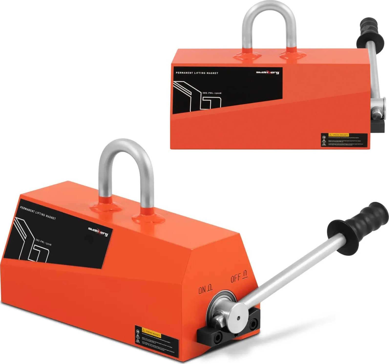 Steinberg Podnośnik chwytak magnetyczny magnes 750 / 1500 kg Podnośnik chwytak magnetyczny magnes 750 / 1500 kg
